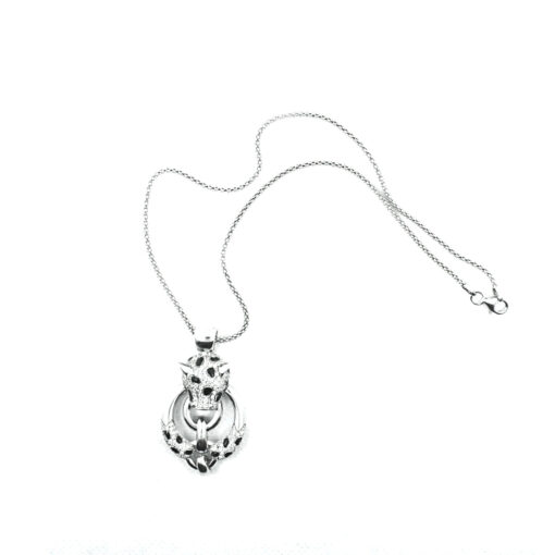 Colar Tigre Cravejado De Diamantes - Image 3