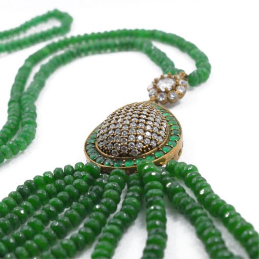 Colar em Quatzo Verde