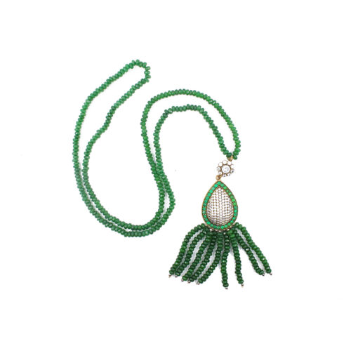 Colar em Quatzo Verde - Image 2